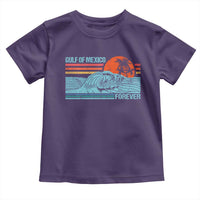 Gulf Of Mexico Forever Toddler T Shirt Vintage Retro Beach Coconut Tree