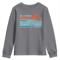 Gulf Of Mexico Forever Youth Sweatshirt Vintage Retro Beach Coconut Tree