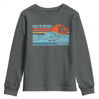 Gulf Of Mexico Forever Youth Sweatshirt Vintage Retro Beach Coconut Tree