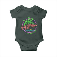 Gulf Of Mexico Forever Baby Onesie Beach Coconut Palm Tree Neon Light