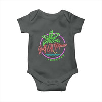 Gulf Of Mexico Forever Baby Onesie Beach Coconut Palm Tree Neon Light