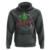 Gulf Of Mexico Forever Hoodie Beach Coconut Palm Tree Neon Light