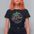 Gulf Of Mexico Forever T Shirt For Women Beach Coconut Palm Tree Neon Light