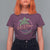 Gulf Of Mexico Forever T Shirt For Women Beach Coconut Palm Tree Neon Light