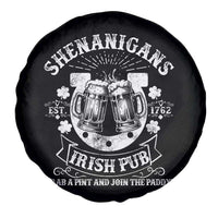 Funny Shenanigans Irish Pub Grab A Pint And Join The Paddy Spare Tire Cover Irish Beer