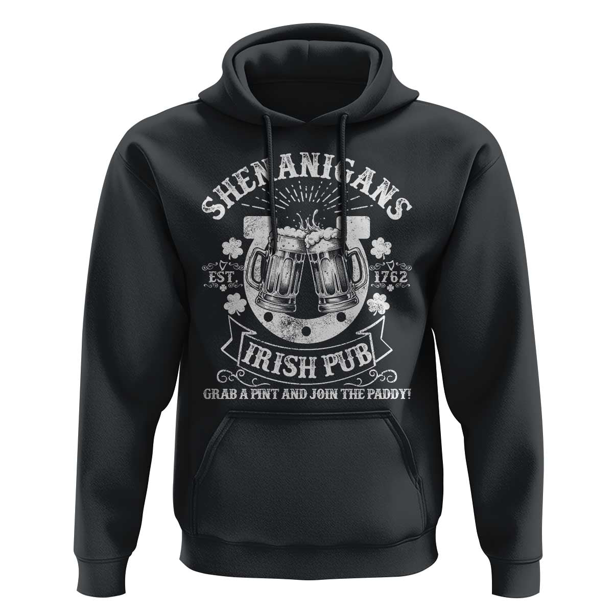 Funny Shenanigans Irish Pub Grab A Pint And Join The Paddy Hoodie Irish Beer