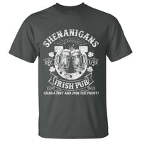 Funny Shenanigans Irish Pub Grab A Pint And Join The Paddy T Shirt Irish Beer