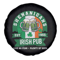 Funny St Patrick's Day Beer Drinking Spare Tire Cover Shenanigans Irish Pub Have No Fear Plenty Of Beer