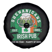 Funny St Patrick's Day Beer Drinking Spare Tire Cover Shenanigans Irish Pub Have No Fear Plenty Of Beer