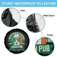 Funny St Patrick's Day Beer Drinking Spare Tire Cover Shenanigans Irish Pub Have No Fear Plenty Of Beer