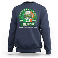 Funny St Patrick's Day Beer Drinking Sweatshirt Shenanigans Irish Pub Have No Fear Plenty Of Beer
