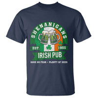 Funny St Patrick's Day Beer Drinking T Shirt Shenanigans Irish Pub Have No Fear Plenty Of Beer
