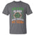 Funny Irish Blood Runs Through My Veins T Shirt Irish Pride Shamrock