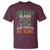 Funny Irish Blood Runs Through My Veins T Shirt Irish Pride Shamrock