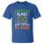 Funny Irish Blood Runs Through My Veins T Shirt Irish Pride Shamrock