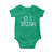 Funny St Patrick's Day 0% Irish Baby Onesie Celtic Knot