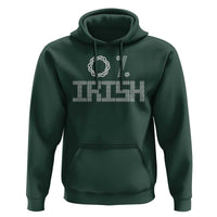 Funny St Patrick's Day 0% Irish Hoodie Celtic Knot