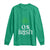 Funny 0% Irish St Patrick's Day Long Sleeve Shirt Vintage Shamrock