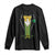 Funny St Patrick's Day Leprechaun Cosplay Tuxedo Long Sleeve Shirt