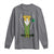 Funny St Patrick's Day Leprechaun Cosplay Tuxedo Long Sleeve Shirt