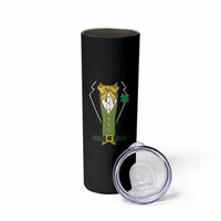 Funny St Patrick's Day Leprechaun Cosplay Tuxedo Skinny Tumbler