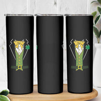 Funny St Patrick's Day Leprechaun Cosplay Tuxedo Skinny Tumbler