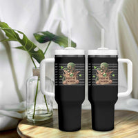 Funny Fight Me I'm Irish Tumbler With Handle Leprechaun Mug Shot St Patrick's Day
