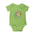 Funny St Patrick's Day Shenanigans Squad Baby Onesie Rainbow Shamrock
