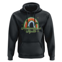 Funny St Patrick's Day Shenanigans Squad Hoodie Rainbow Shamrock