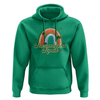 Funny St Patrick's Day Shenanigans Squad Hoodie Rainbow Shamrock