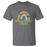 Funny St Patrick's Day Shenanigans Squad T Shirt Rainbow Shamrock