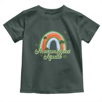 Funny St Patrick's Day Shenanigans Squad Toddler T Shirt Rainbow Shamrock