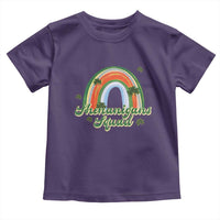 Funny St Patrick's Day Shenanigans Squad Toddler T Shirt Rainbow Shamrock
