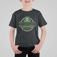Funny St Patrick's Day Shenanigans Squad T Shirt For Kid Shamrock