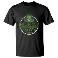 Funny St Patrick's Day Shenanigans Squad T Shirt Shamrock
