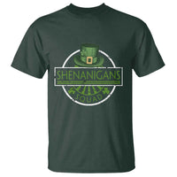 Funny St Patrick's Day Shenanigans Squad T Shirt Shamrock