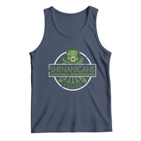 Funny St Patrick's Day Shenanigans Squad Tank Top Shamrock