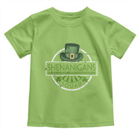 Funny St Patrick's Day Shenanigans Squad Toddler T Shirt Shamrock