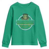 Funny St Patrick's Day Shenanigans Squad Youth Sweatshirt Shamrock