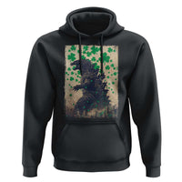 Funny St Patrick's Day Japanese Giant Monster Hoodie Vintage Shamrock
