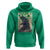 Funny St Patrick's Day Japanese Giant Monster Hoodie Vintage Shamrock