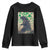 Funny St Patrick's Day Japanese Giant Monster Youth Sweatshirt Vintage Shamrock