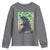 Funny St Patrick's Day Japanese Giant Monster Youth Sweatshirt Vintage Shamrock