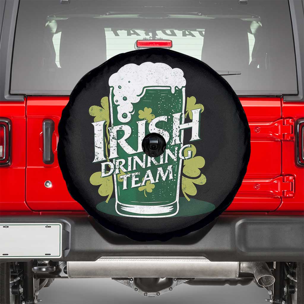 Funny St Patrick's Day Irish Beer Drinking Spare Tire Cover Irish Drinking Team Green Beer Shamrock