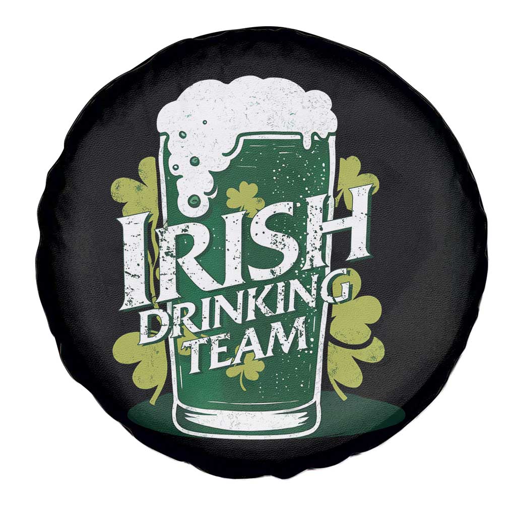 Funny St Patrick's Day Irish Beer Drinking Spare Tire Cover Irish Drinking Team Green Beer Shamrock