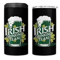 Funny St Patrick's Day Irish Beer Drinking 4 in 1 Can Cooler Tumbler Irish Drinking Team Green Beer Shamrock - Wonder Print Shop