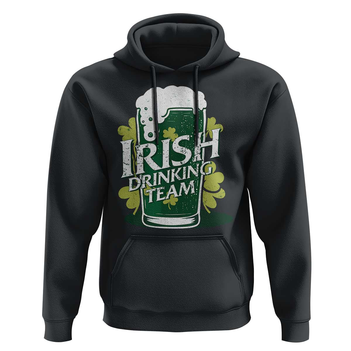 Funny St Patrick's Day Irish Beer Drinking Hoodie Irish Drinking Team Green Beer Shamrock