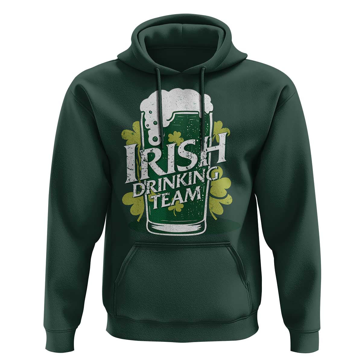 Funny St Patrick's Day Irish Beer Drinking Hoodie Irish Drinking Team Green Beer Shamrock