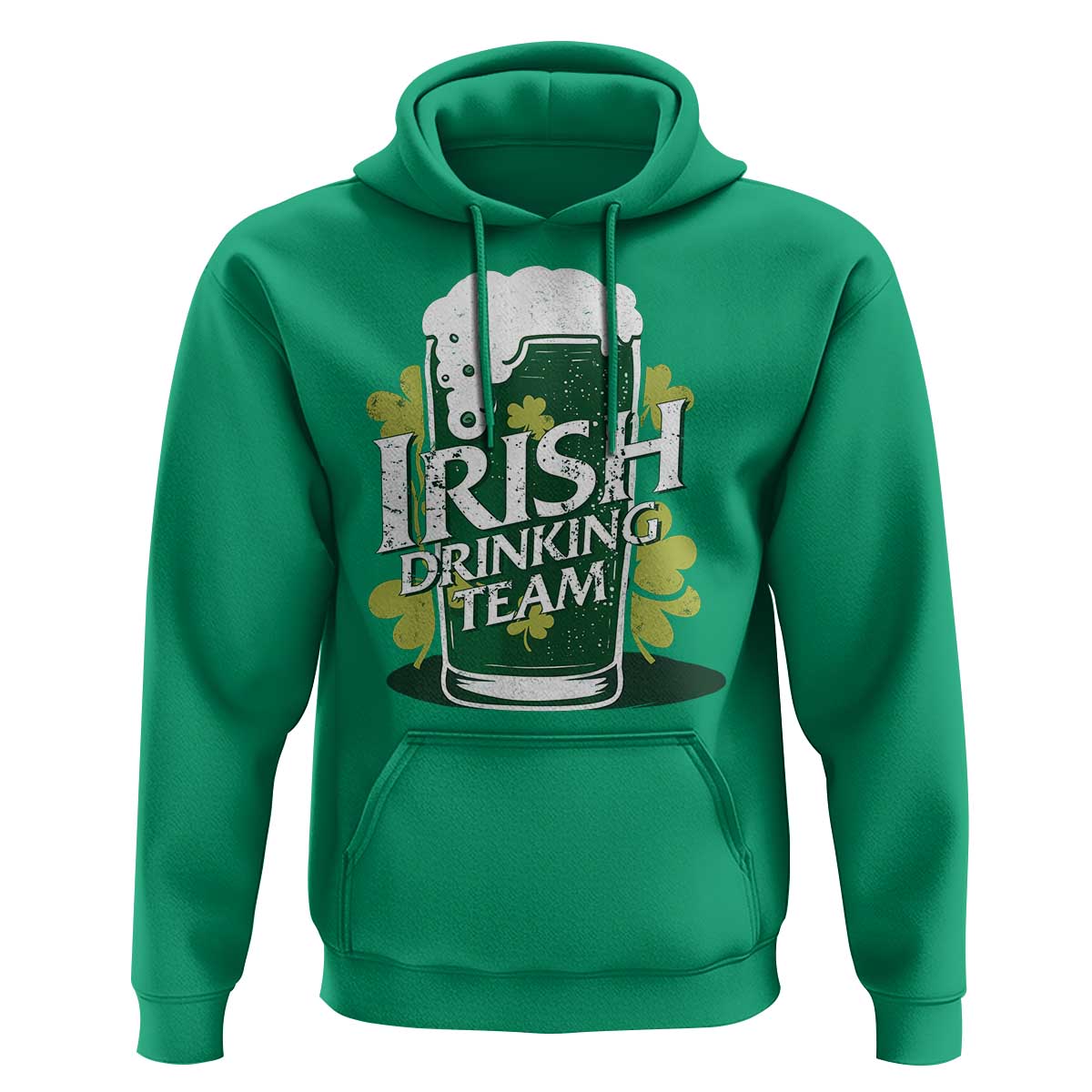 Funny St Patrick's Day Irish Beer Drinking Hoodie Irish Drinking Team Green Beer Shamrock