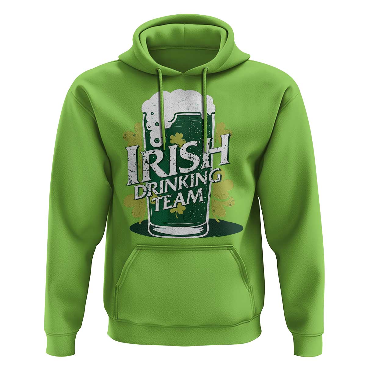 Funny St Patrick's Day Irish Beer Drinking Hoodie Irish Drinking Team Green Beer Shamrock